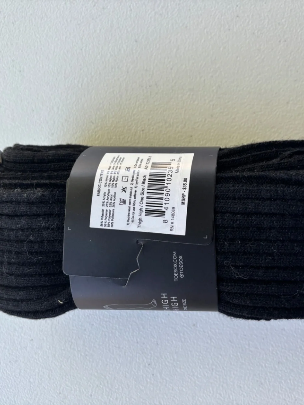 Toesox Thigh High Leg Warmers